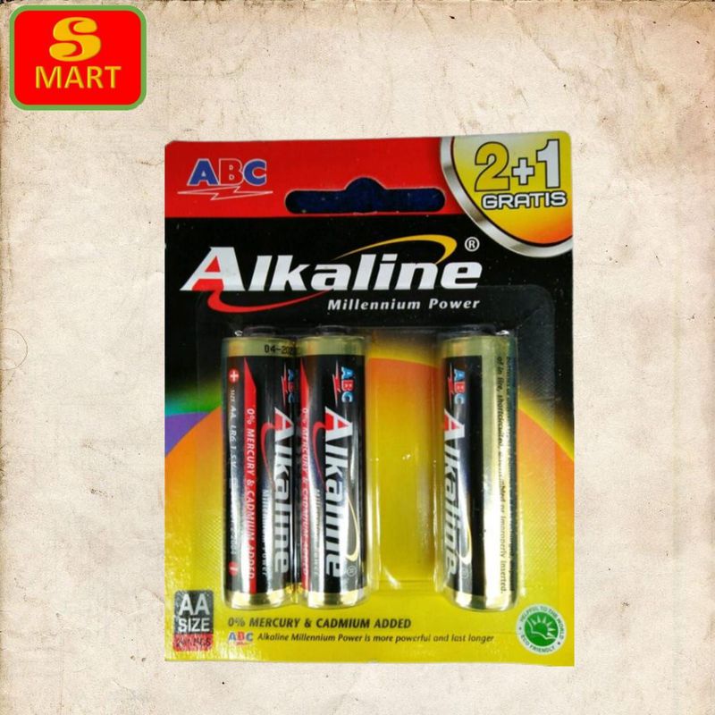 Baterai ABC Alkaline AAA