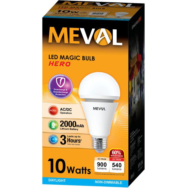 Lampu Emergency MEVAL 10 Watt