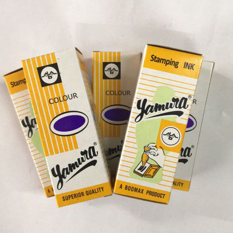 Tinta Stempel Yamura Ungu