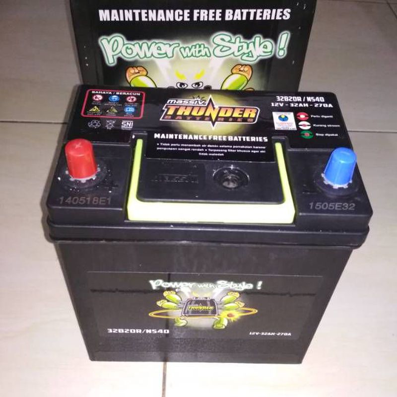 Aki kering Massiv Thunder NS40Z