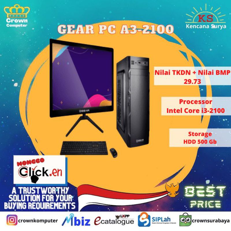 GEAR PC A3-2100