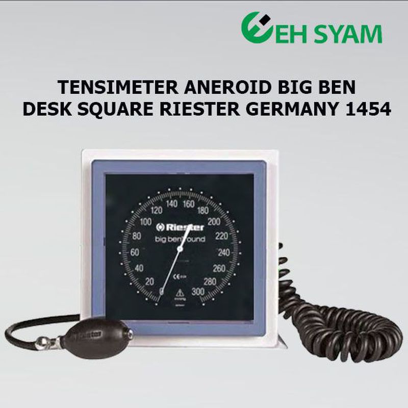 RIESTER ANEROID SPHYGMOMANOMETER BIG BEN DESK MODE (TIPE 1454)