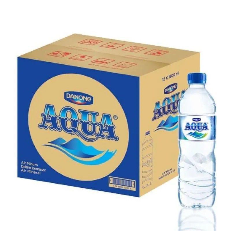 Aqua Botol 1500ml 1 Dus 1642