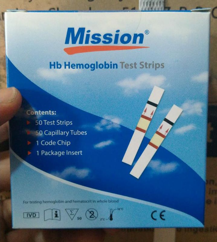 Hb Hemoglobin Test Strips