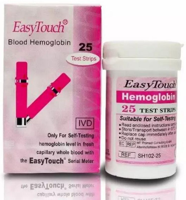 Stick Test Hemoglobin Easytouch