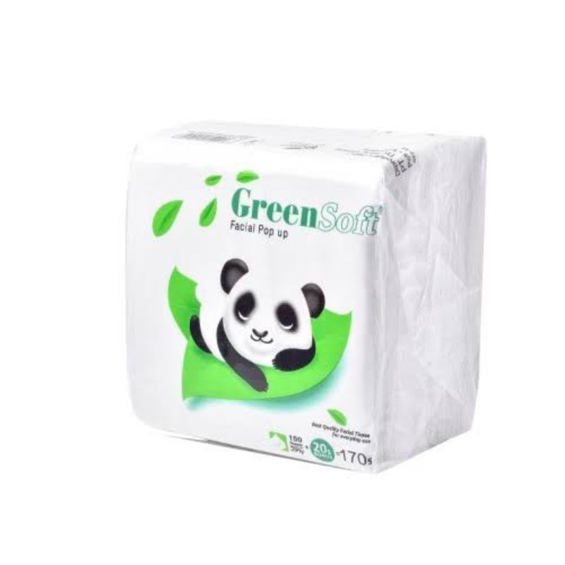 Green Soft Tisu Pop Up S