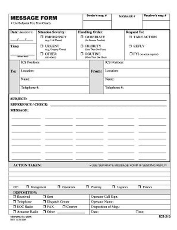 Message Form