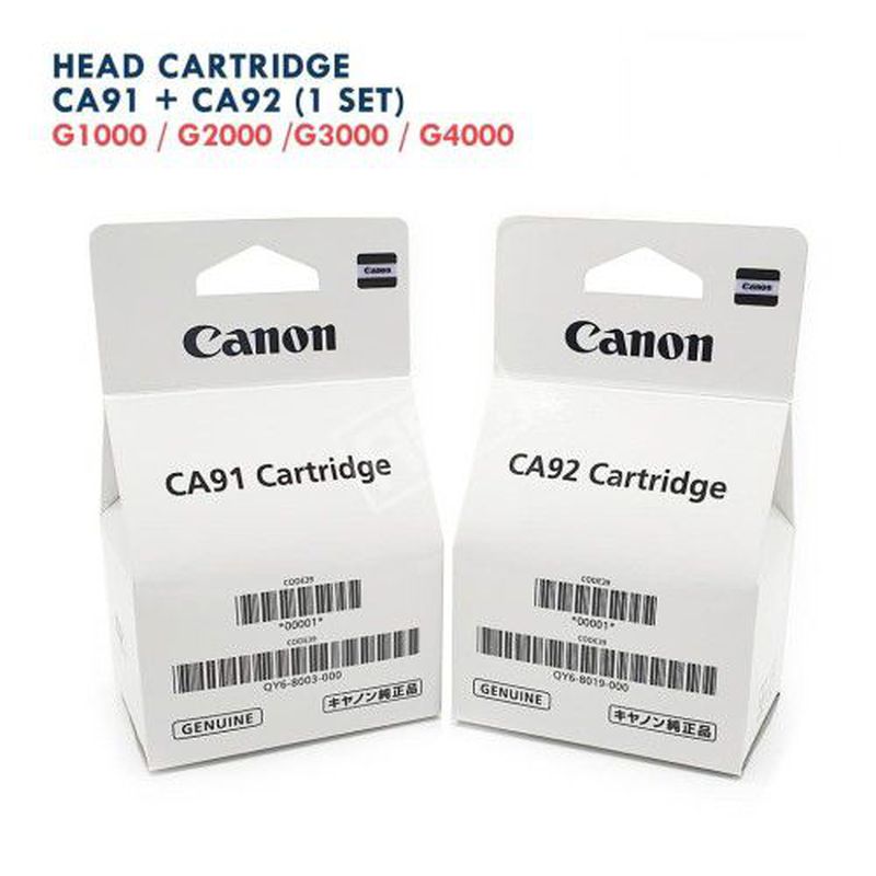 CARTRIDGE CANON G SERIES CA91 CA 92 (SET)