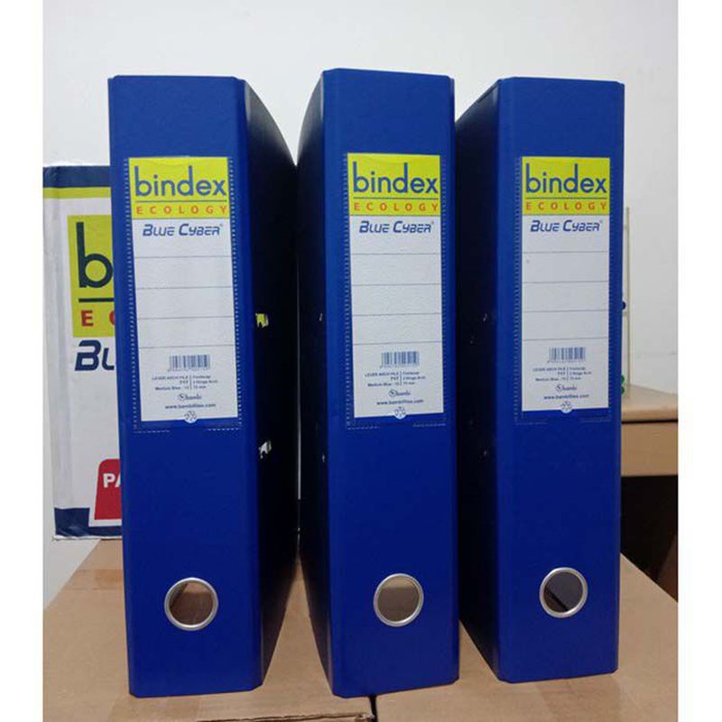 Ordner Bindex 717 Folio 75 Mm - Biru