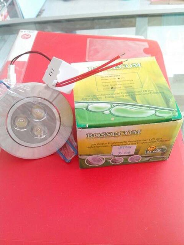 Lampu LED Downligt Bulat 12 Watt