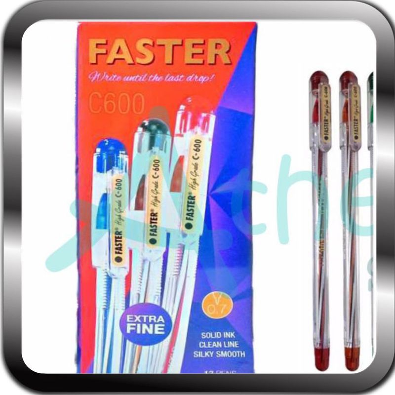 Bolpoint Pulpen FASTER - Faster C6000-Bh