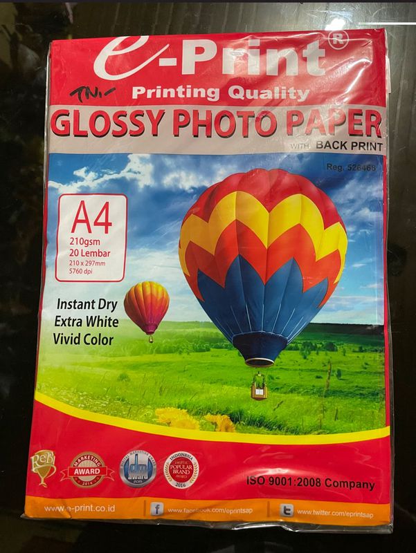 Glossy Paper A4