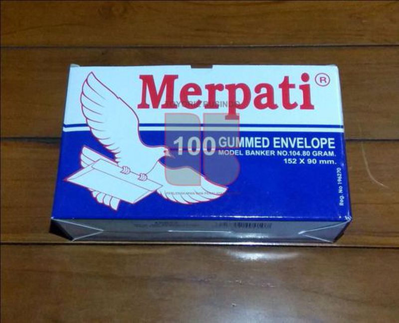 Amplop Tanggung Merpati Ukuran 104