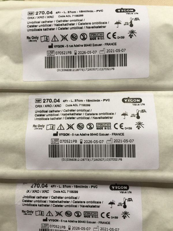 VYGON Umbilical Catheter 4fr
