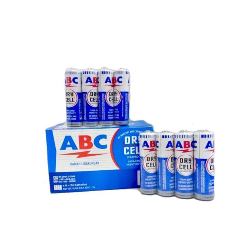 BATERAI ABC KECIL DRY CELL 1.5V