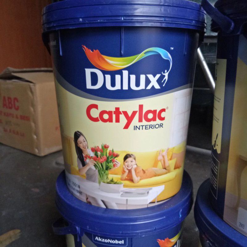 Cat tembok dulux catylac interior exterior wall paint ember galon 5 kg ...