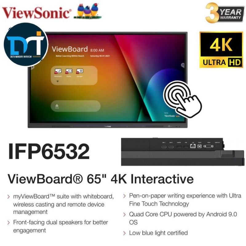 LED INTERAKTIV VIEWSONIC 65