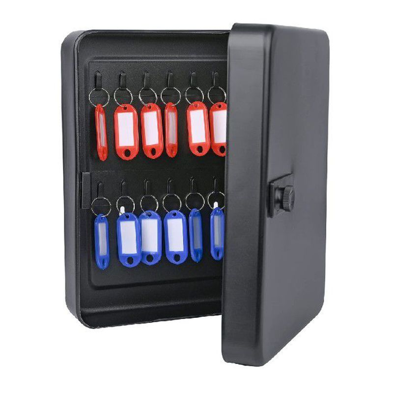 Wall Mount Safe Security Box 28 Keys Kotak Tempat Kunci