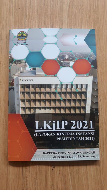 Buku Laporan Kinerja Instansi Pemerintah 2021 (LKJIP) Bappeda Provinsi ...