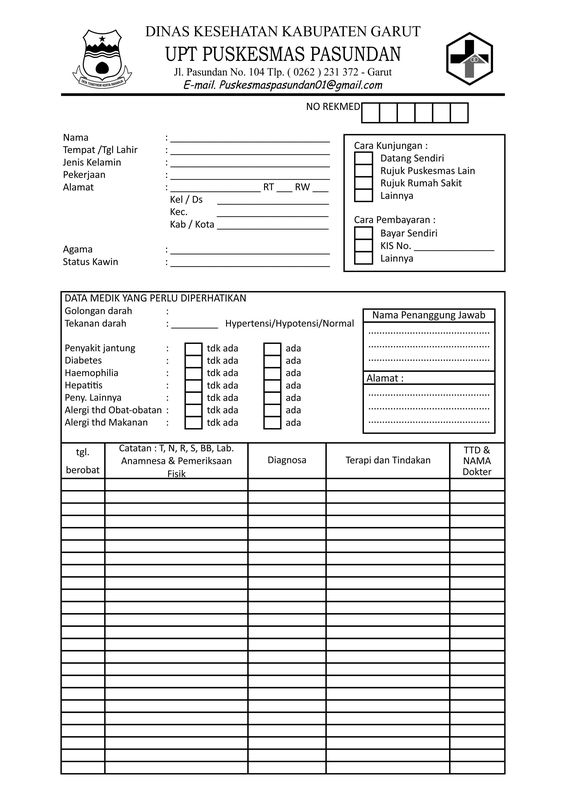 FORM HASIL PEMERIKSAAN LAB