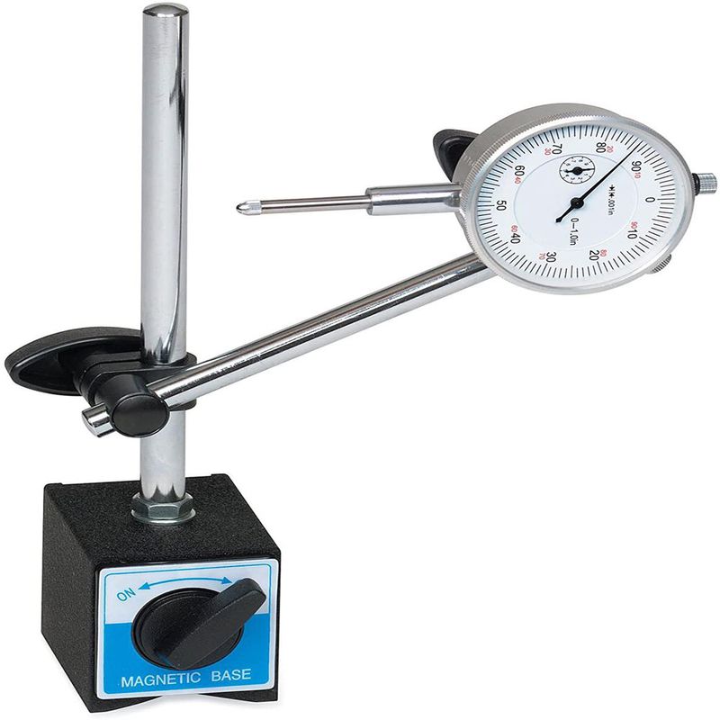 Set Dial Indicator And Base