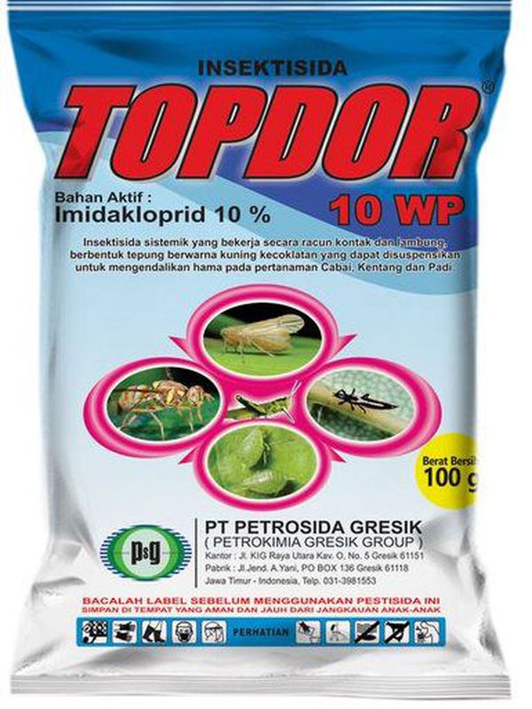 Insektisida Topdor 10 WP - 100 Gr