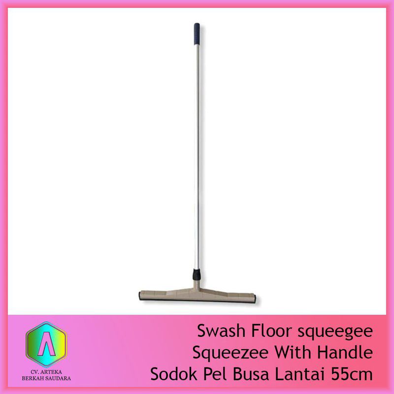 Swash Floor Squeegee Squeezee With Handle Sodok Pel Busa Lantai Cm