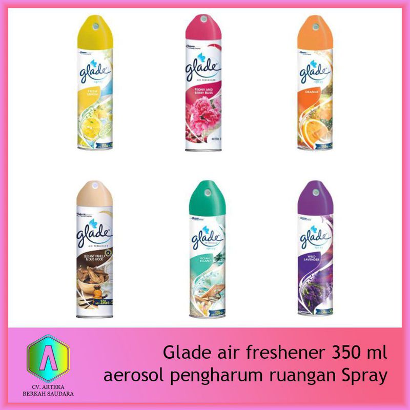 Glade Air Freshener 350 Ml Aerosol Pengharum Ruangan Spray