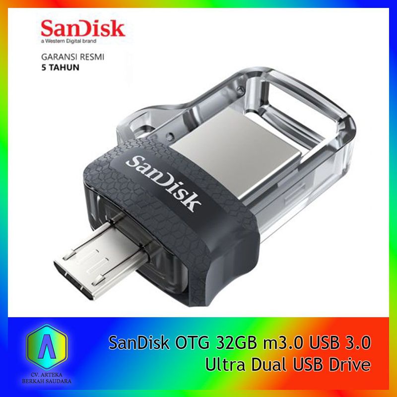 SanDisk OTG 32GB M3.0 USB 3.0 Ultra Dual USB Drive