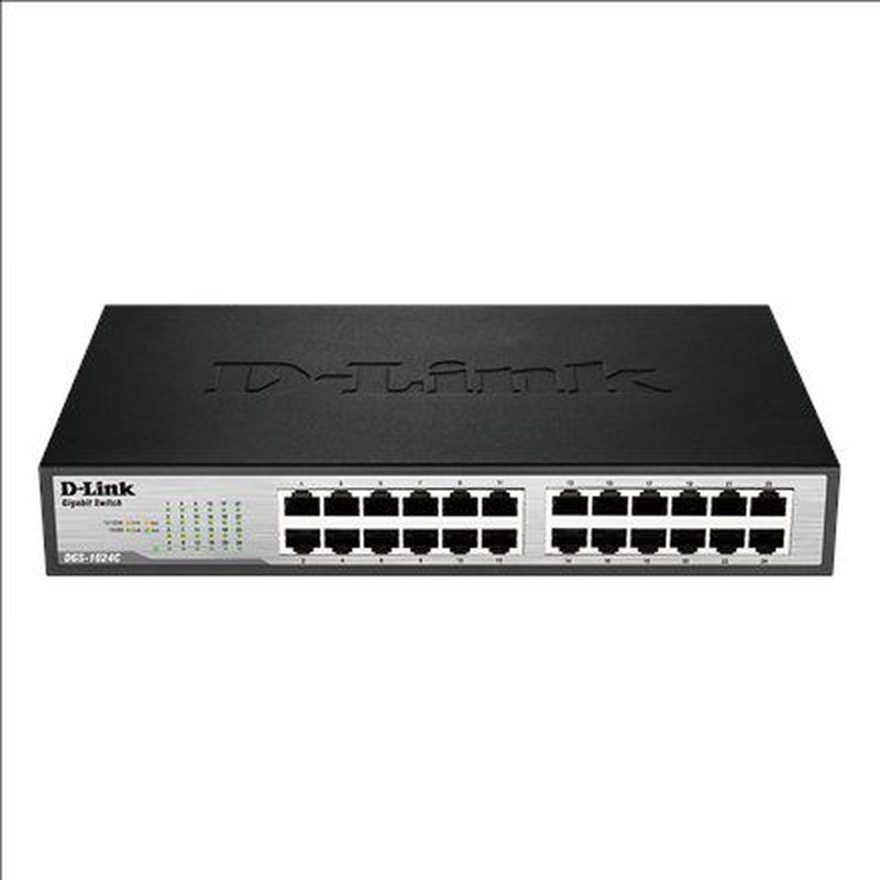 Switch Hub D Link 16 Port Gigabit