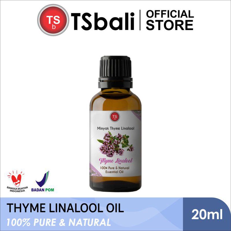 TSBali Thyme Linalool Essential Oil 100 Murni & Alami 20ML