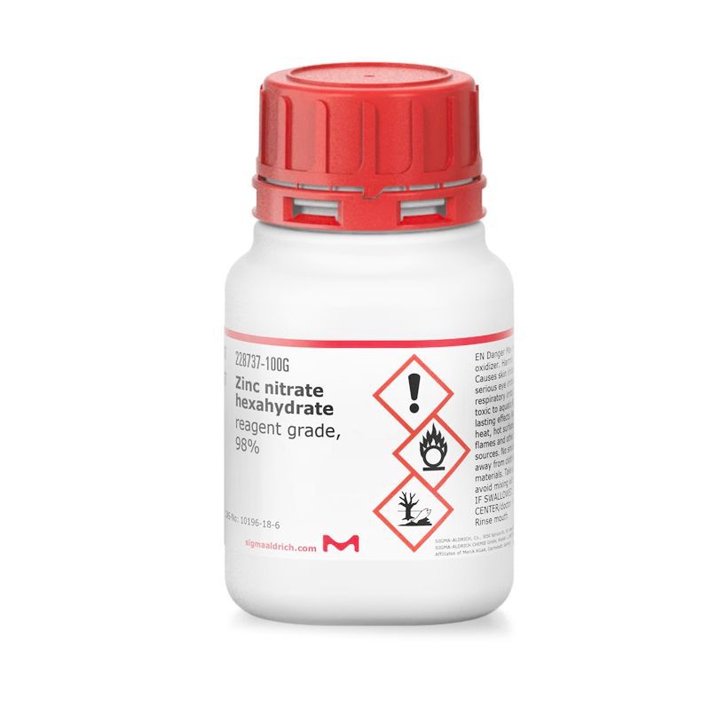 (Zinc Nitrate Hexahydrate) Zn(NH3)2.6H2O