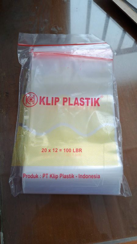 Plastik Klip Obat Uk 12 X 20 Cm Jumbo 7659