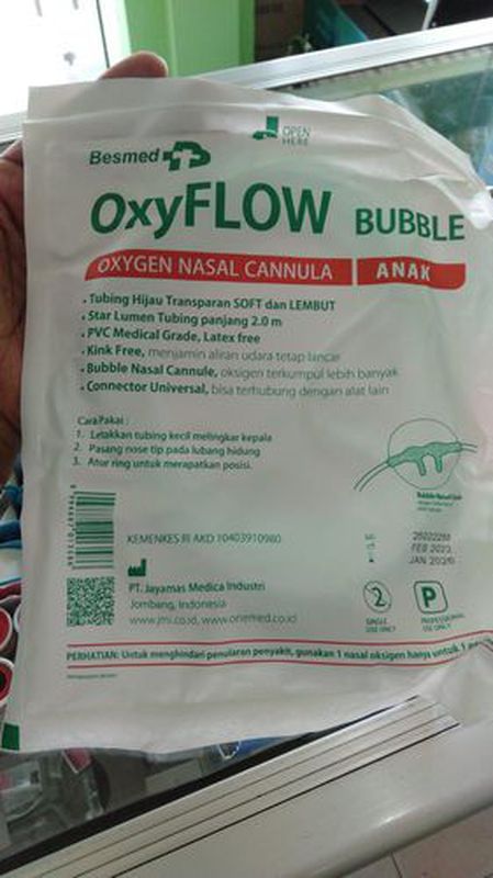 Nasal O2 Anak