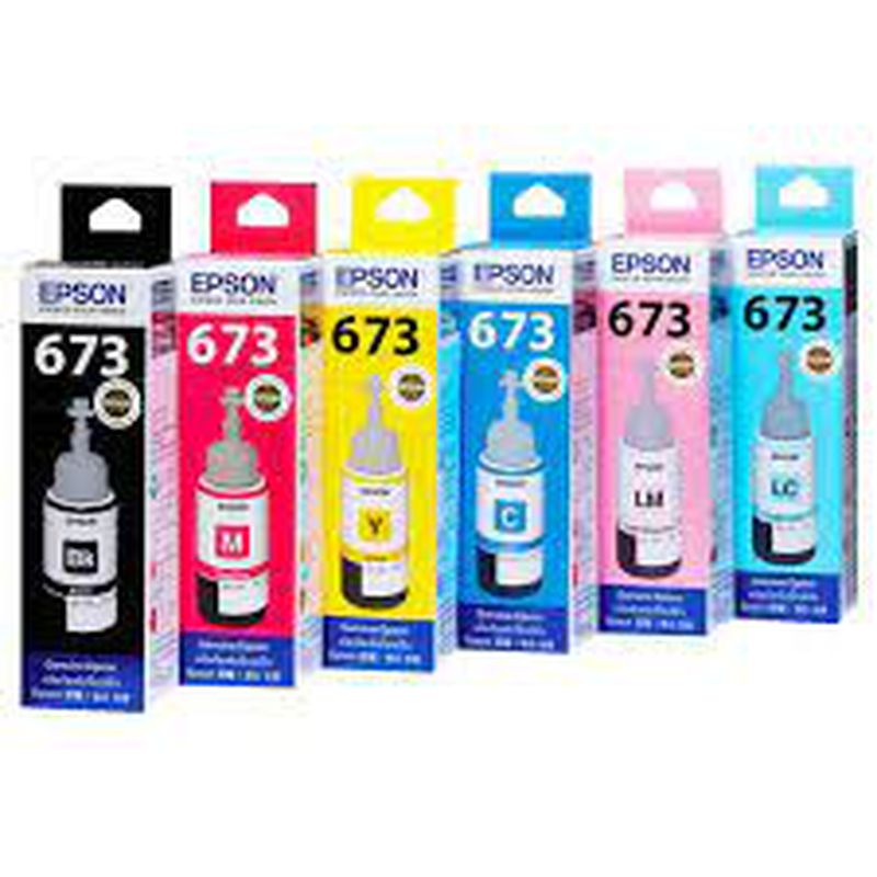 Tinta Epson 673 Merah