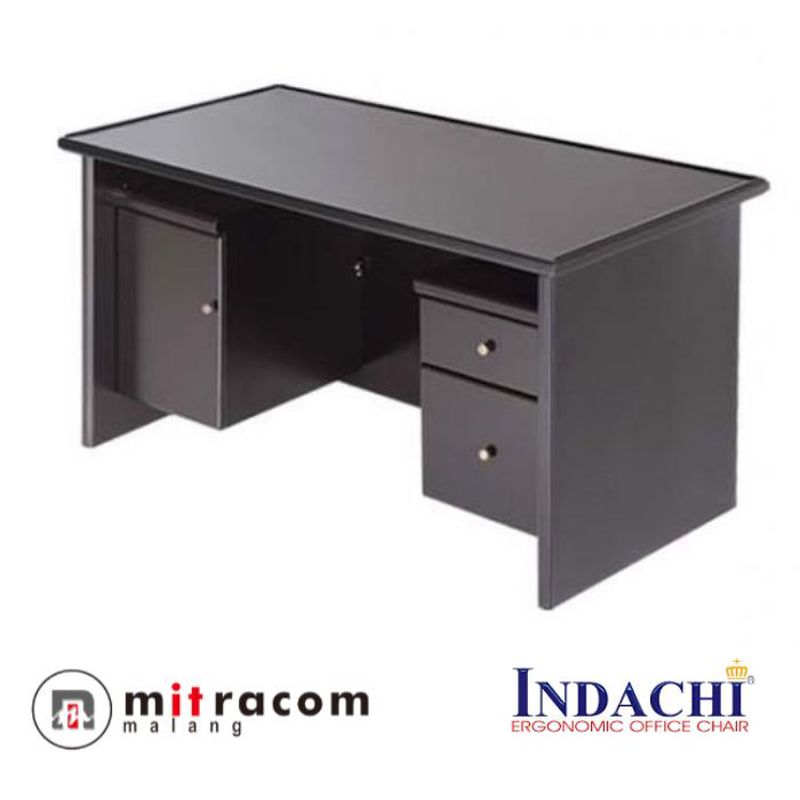 Indachi DM 2 Meja 1 Biro Melamic