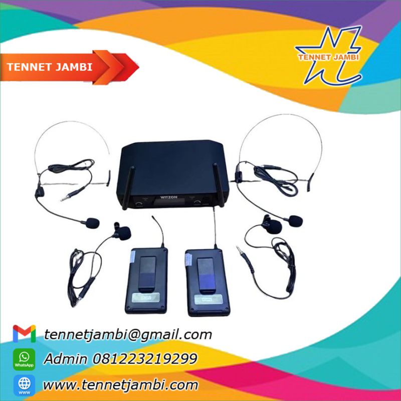 Clip On Mic Wireless untuk Upacara
