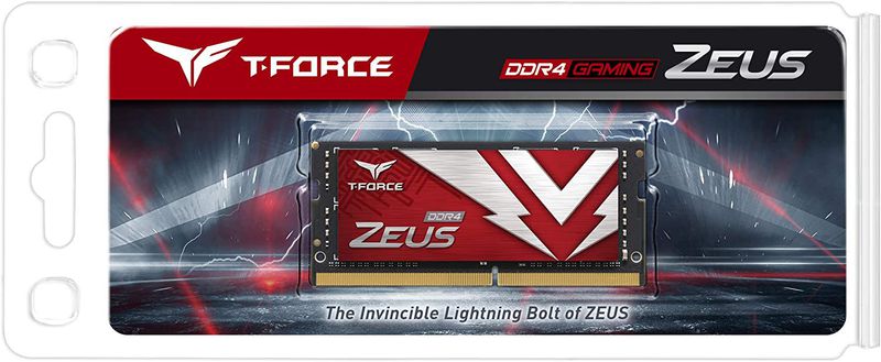 T-FORCE Zeus DDR4-2666（PC4 21300） - 16GB X 1