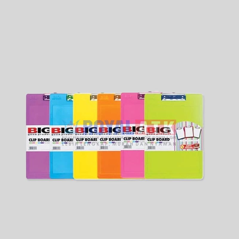 CLIPBOARD BIG 5005 PU5005 PP PASTEL 8997013532579