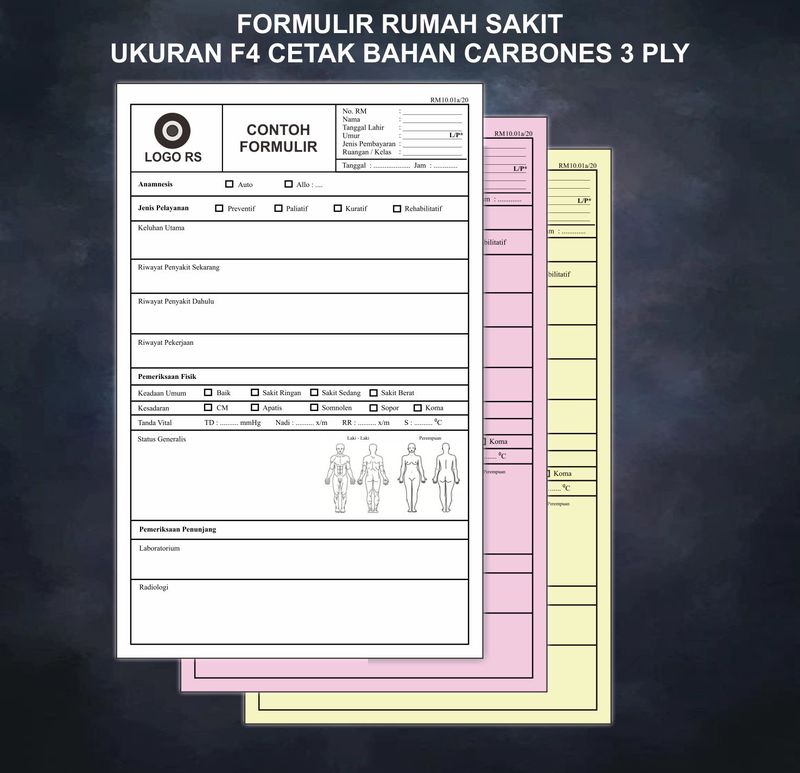 Formulir F4 3 Ply