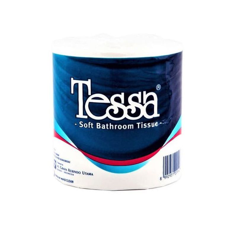 TISSUE TESSA SINGLE ROLL 2PLY