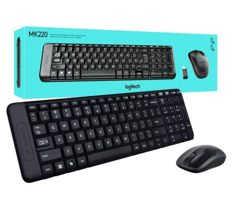KEYBOARD DAN MOUSE LOGITECH WIRELESS