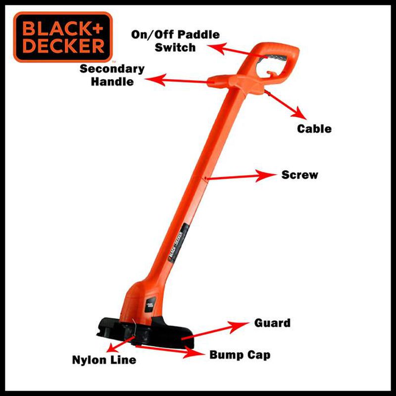 Black and Decker String Trimmer GL260 MESIN POTONG RUMPUT LISTRIK