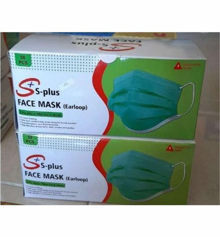 Masker 3ply Earloop