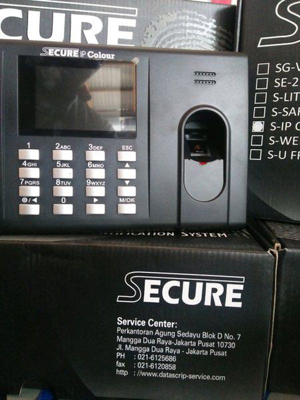 Mesin Absensi Secure SIPC COLOUR