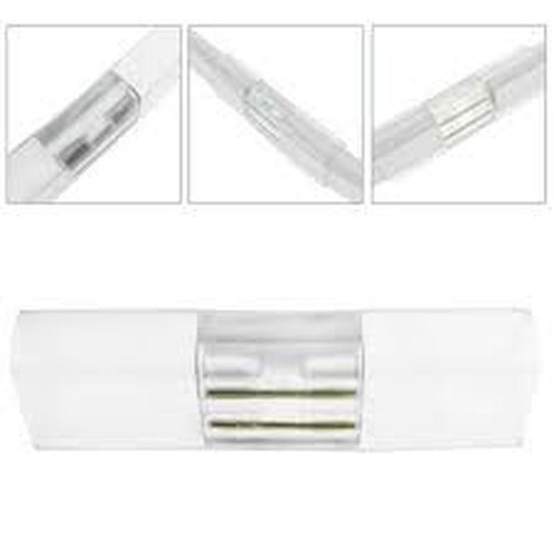 join lampu 2 jalur Fitting Sambungan Lampu Led Strip Selang