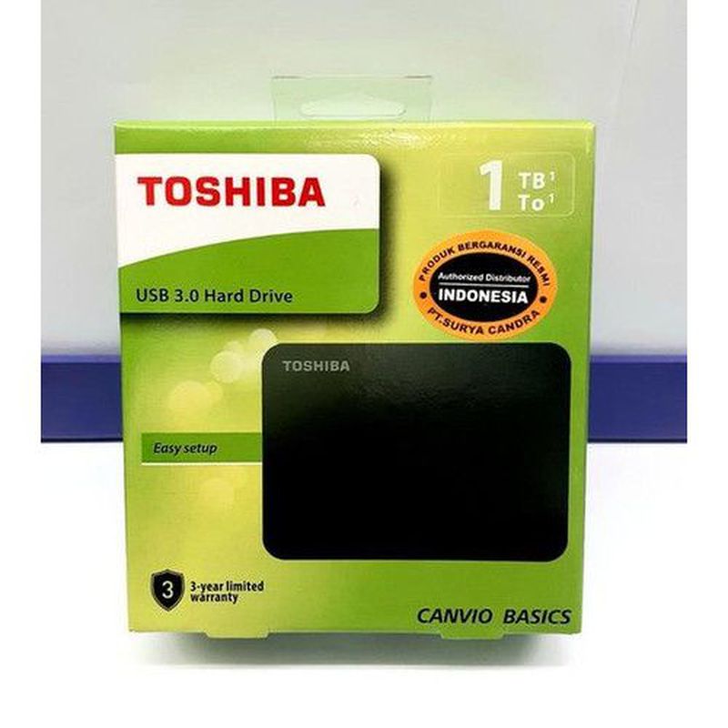 Harddisk Eksternal TOSHIBA 1 TB