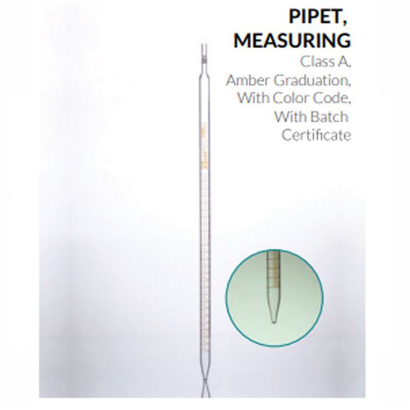 Iwaki Measuring Pipette Mohr Type Class A 0.5 ml Color Code 70000.5C