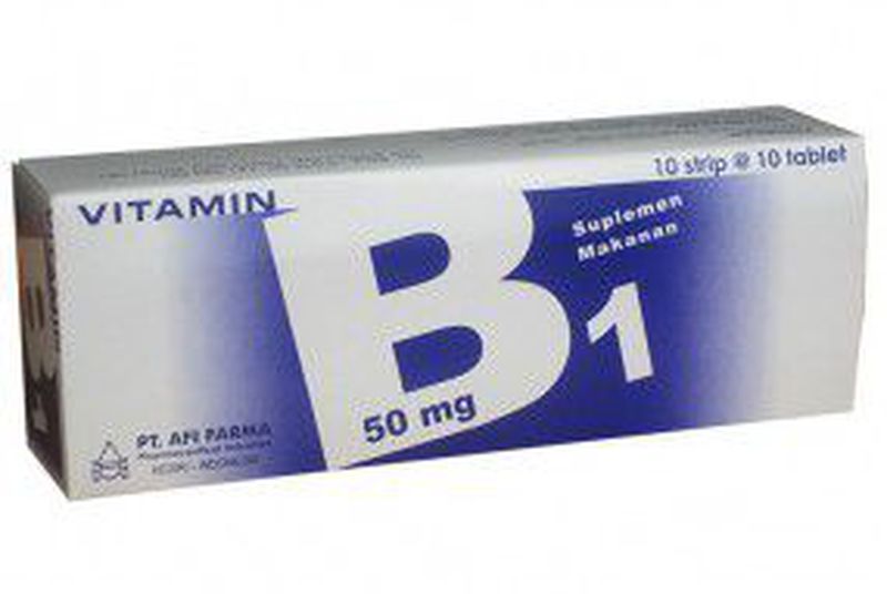 TIAMIN (VITAMIN B1) 50MG AFI 10 STRIP 10 TABLET