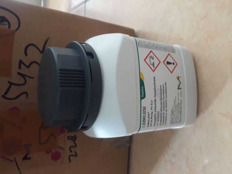 IRON (III) CHLORIDE 250 GR 1.03943.0250